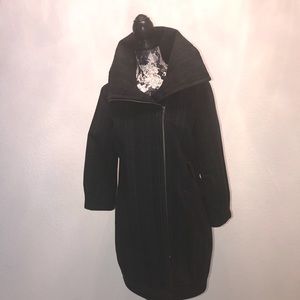 Black Calvin Klein Coat